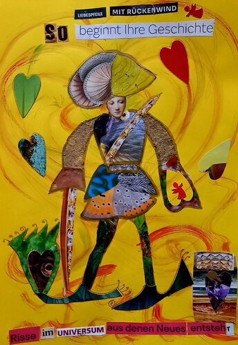 Risse im Universum by Christine Hagelkrüys, Work on Paper for Sale on Singulart