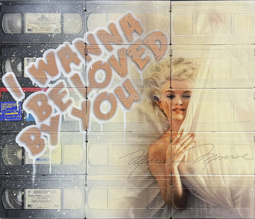 I Wanna Be Loved By You di ELLE ZETA, Pittura in vendita su Singulart