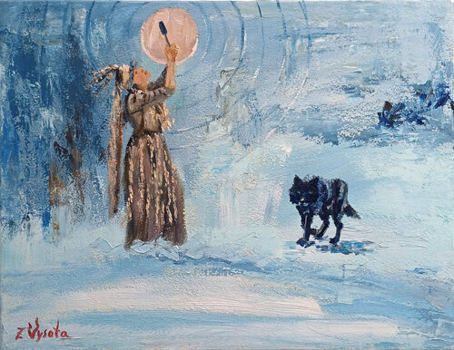 Voice of the Ancestors. by Zinaida Vysota Dacenko, Painting for Sale on Singulart