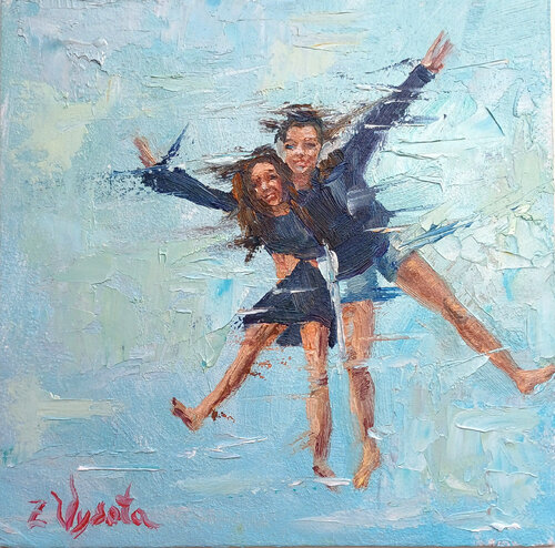 Aventuras Divertidas. van Zinaida Vysota Dacenko, Schilderij te koop op Singulart