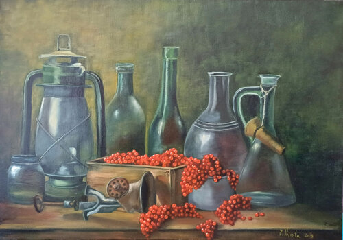 Echo of Time. di Zinaida Vysota Dacenko, Pittura in vendita su Singulart