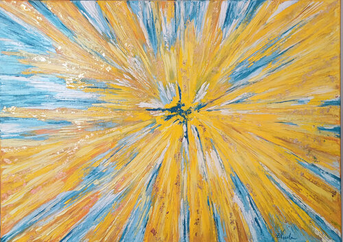 Pulse of Change. von Zinaida Vysota Dacenko, Malerei kaufen auf Singulart