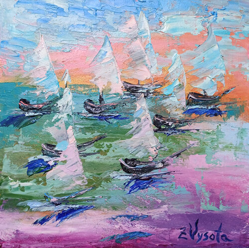 From Above. von Zinaida Vysota Dacenko, Malerei kaufen auf Singulart