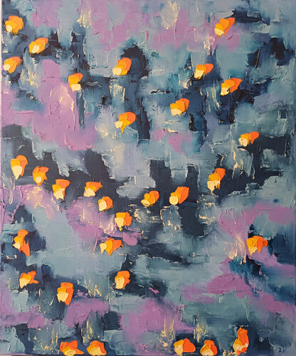 Dutch Tulips. von Zinaida Vysota Dacenko, Malerei kaufen auf Singulart