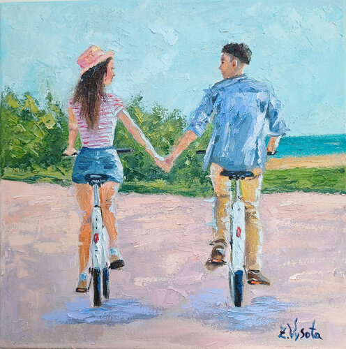 Summer Mood di Zinaida Vysota Dacenko, Pittura in vendita su Singulart