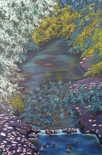 Living Water. by Zinaida Vysota Dacenko, Painting for Sale on Singulart