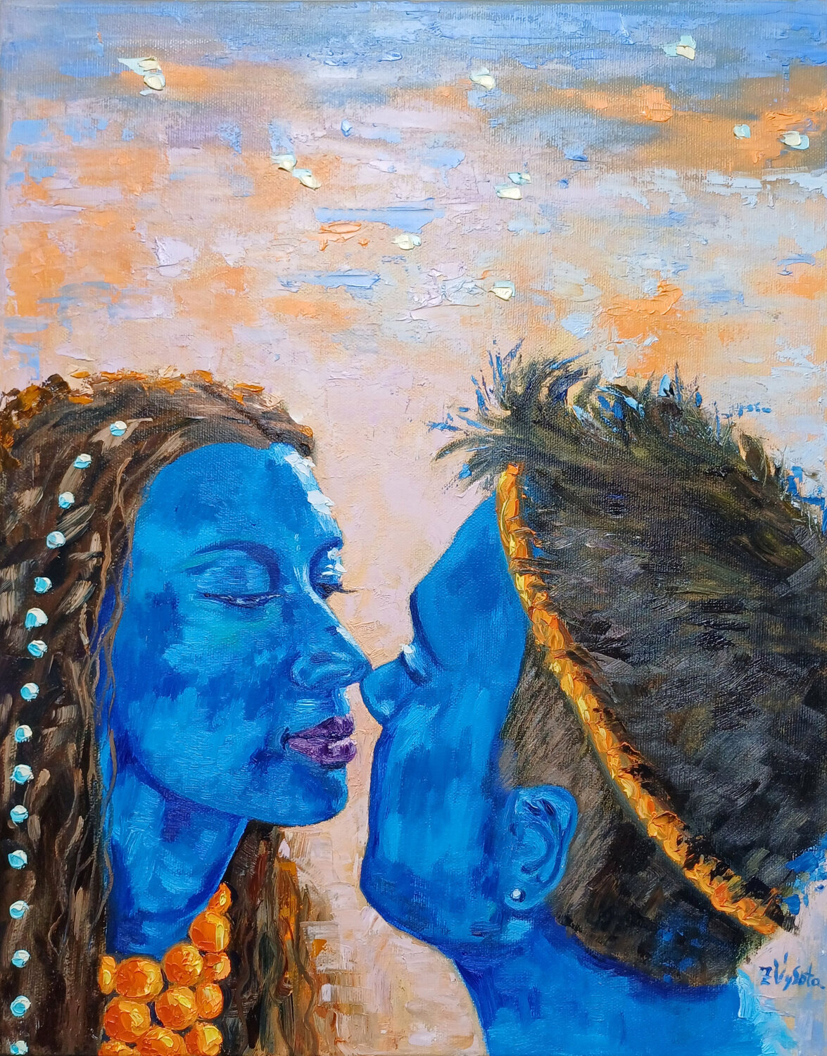 Bound by One Color, Captured by One Wind. Zinaida Vysota Dacenko