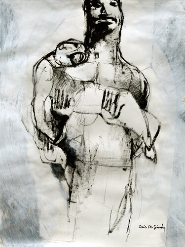 He is Yours. van Qais Al Sindy, Schilderij te koop op Singulart