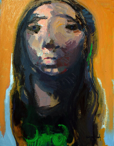 Shadows of Memory van Qais Al Sindy, Schilderij te koop op Singulart