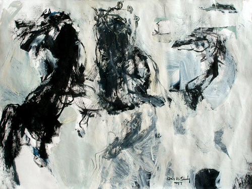 Upheaval van Qais Al Sindy, Schilderij te koop op Singulart