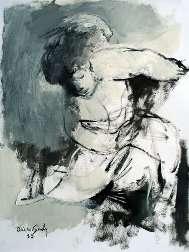 An attempt to fly van Qais Al Sindy, Werk op papier te koop op Singulart