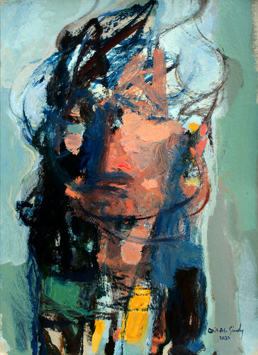 The crown. van Qais Al Sindy, Schilderij te koop op Singulart