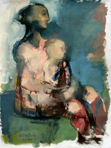 Hope in Horizon van Qais Al Sindy, Werk op papier te koop op Singulart