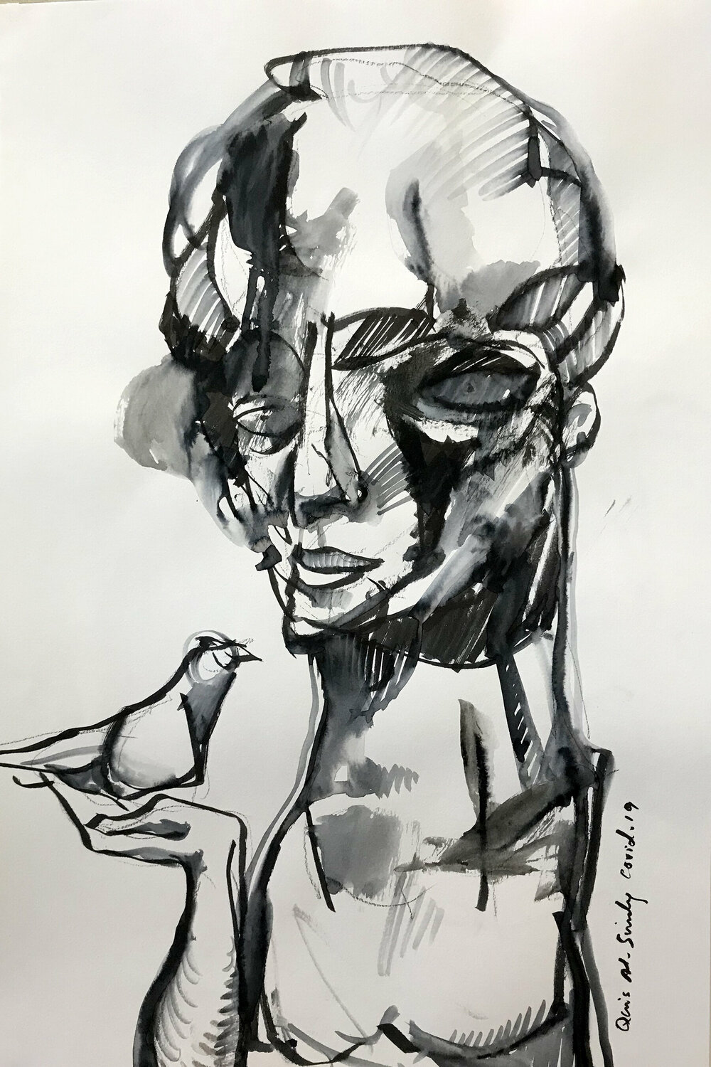 My young friend. Qais Al Sindy