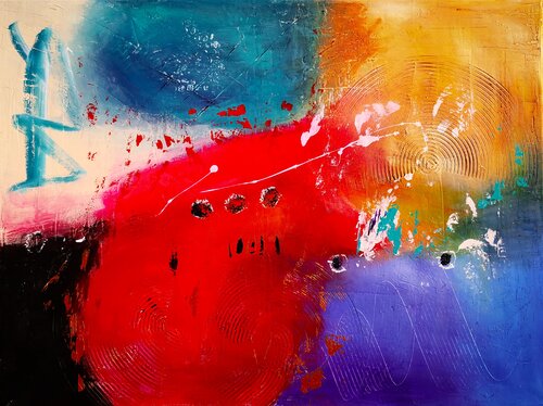 Innere Motivation van Tatiana Guennewig, Schilderij te koop op Singulart