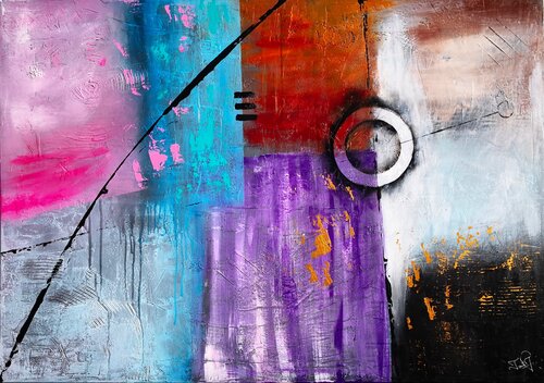 The Circle van Tatiana Guennewig, Schilderij te koop op Singulart