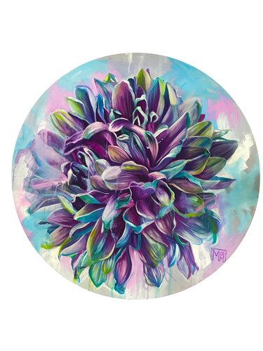 Chrysantheme van Maria Mancini, Schilderij te koop op Singulart