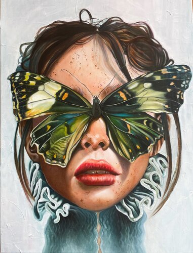 "Butterfly" de Maria Mancini, Pintura a la venta en Singulart