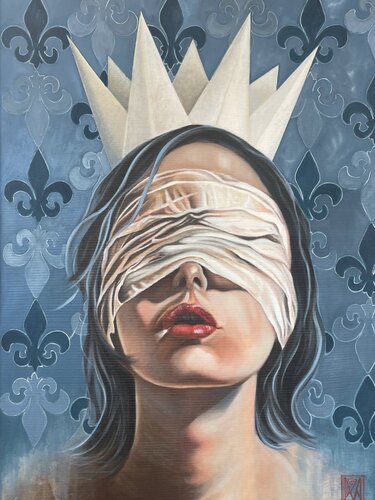 "La regina di carta" von Maria Mancini, Malerei kaufen auf Singulart