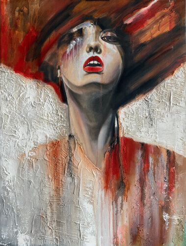 Red di Maria Mancini, Pittura in vendita su Singulart