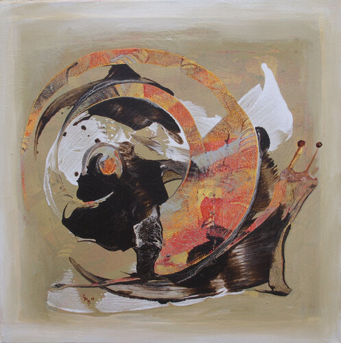 Caracol par Susanne Kraft, Peinture en vente sur Singulart