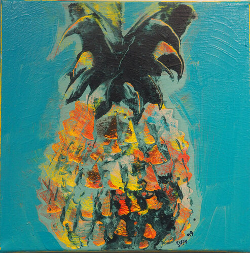Ananas par Susanne Kraft, Peinture en vente sur Singulart