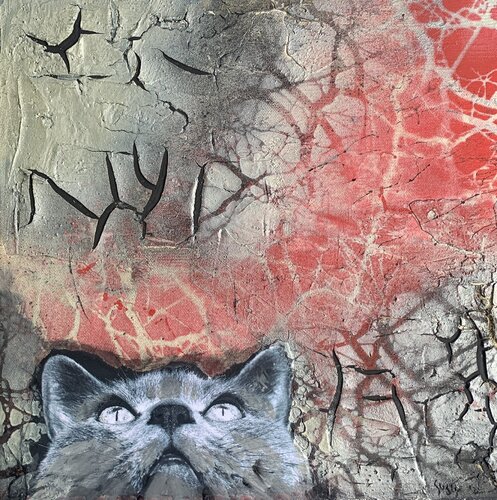Cat by Susanne Kraft, Painting for Sale on Singulart