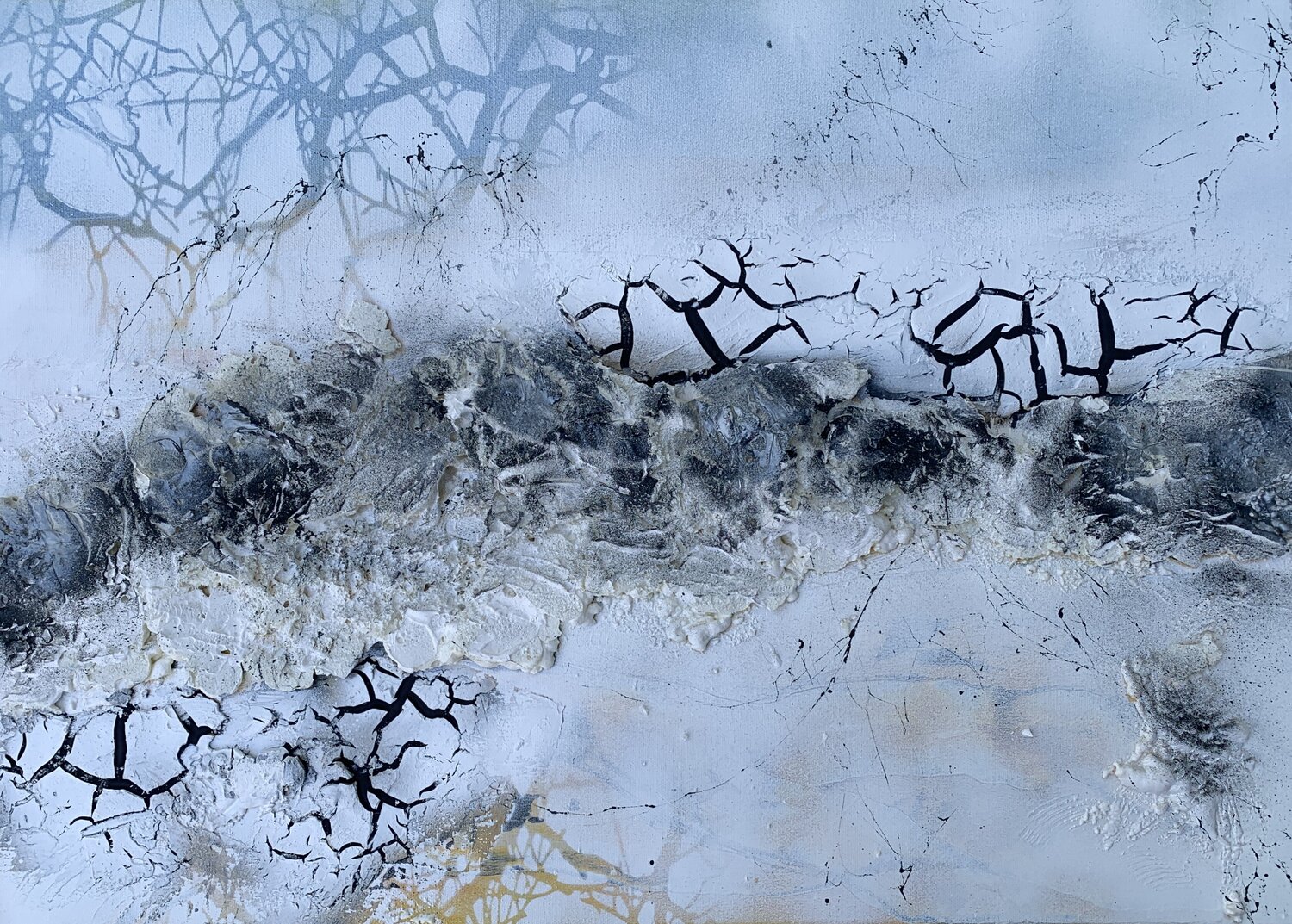 Himmelsberge Susanne Kraft Original painting for sale