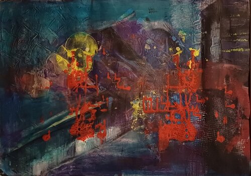 Osaka par Andrea Finck, Œuvre sur papier en vente sur Singulart