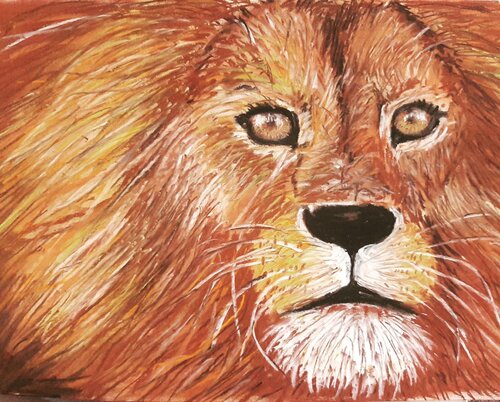 The Lions Eye by Valentina Jurčić, 종이 for Sale on Singulart