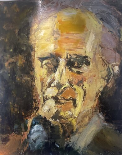 Marcel  Duchamp by Petra Marian, 油畫 for Sale on Singulart