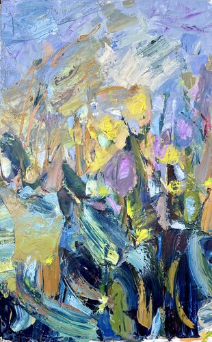Sauvages des champs by Petra Marian, 油畫 for Sale on Singulart