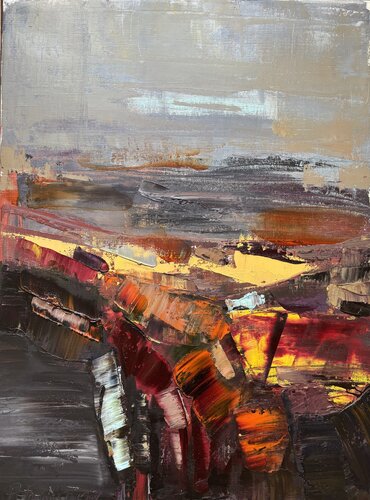 Légendes d’automne by Petra Marian, 油畫 for Sale on Singulart