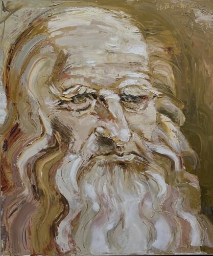 Léonardo da Vinci van Petra Marian, Schilderij te koop op Singulart