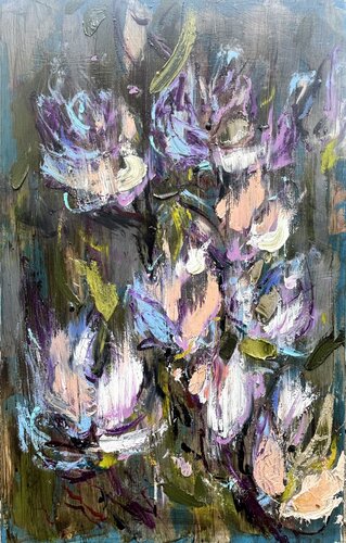 Magnolia symphonie par Petra Marian, Peinture en vente sur Singulart