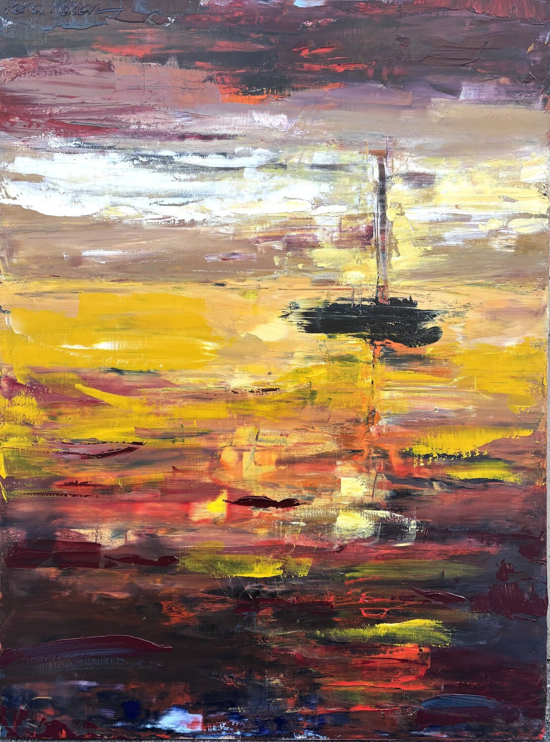 Coucher de soleil sur la mer ( APUS) Petra Marian