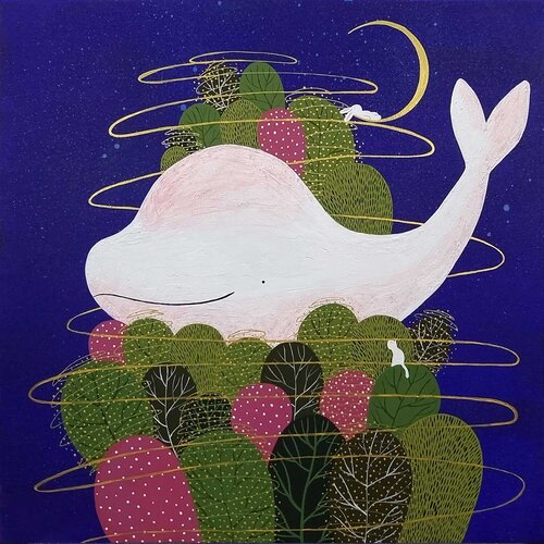 Beriruga Forest Park no.003 van Byeol Muffin, Schilderij te koop op Singulart