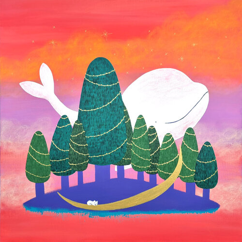 cozy sunset no.03 von Byeol Muffin, Malerei kaufen auf Singulart