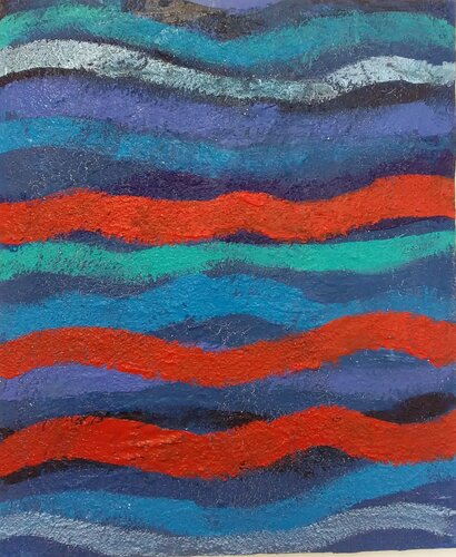 ONDA ANOMALA van Vincenzo Cesetti, Schilderij te koop op Singulart