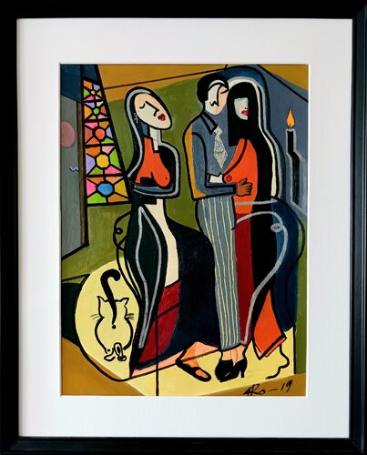 The weddings by Heikki [Don Heke] Romppanen, 絵画 for Sale on Singulart