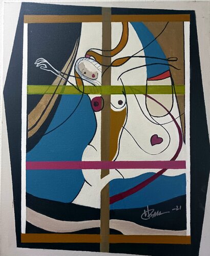 Morning jog par Heikki [Don Heke] Romppanen, Peinture en vente sur Singulart