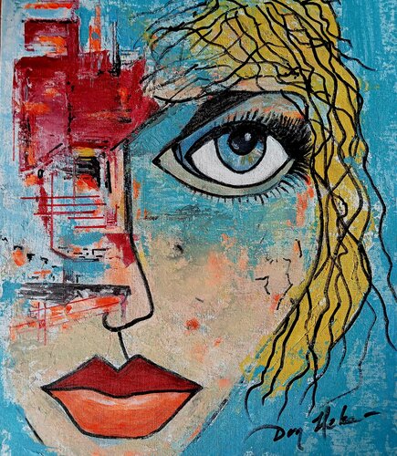 LOOK von Heikki [Don Heke] Romppanen, Malerei kaufen auf Singulart