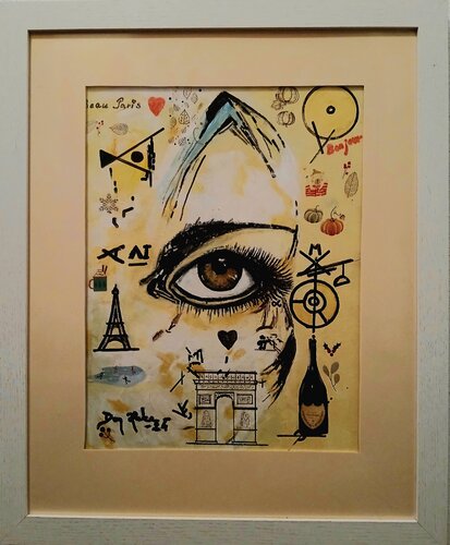 Parisienne by Heikki [Don Heke] Romppanen, 絵画 for Sale on Singulart