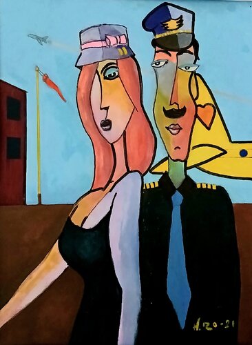Crew by Heikki [Don Heke] Romppanen, Painting for Sale on Singulart
