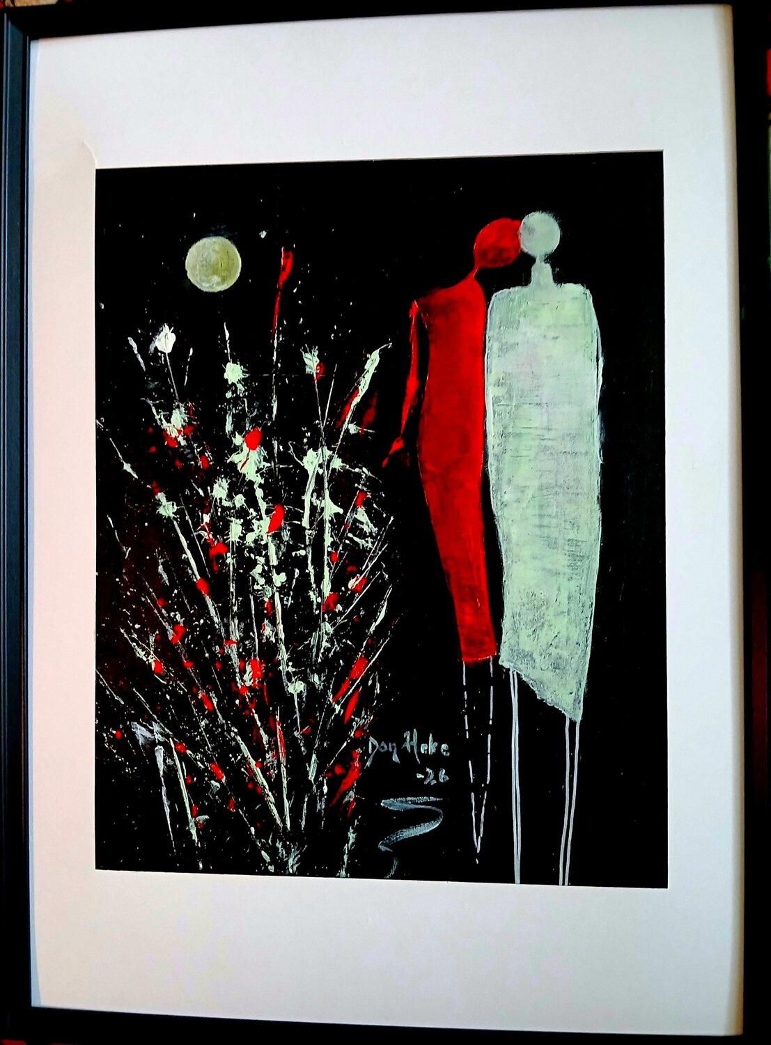 Lovers Heikki [Don Heke] Romppanen Original painting for sale