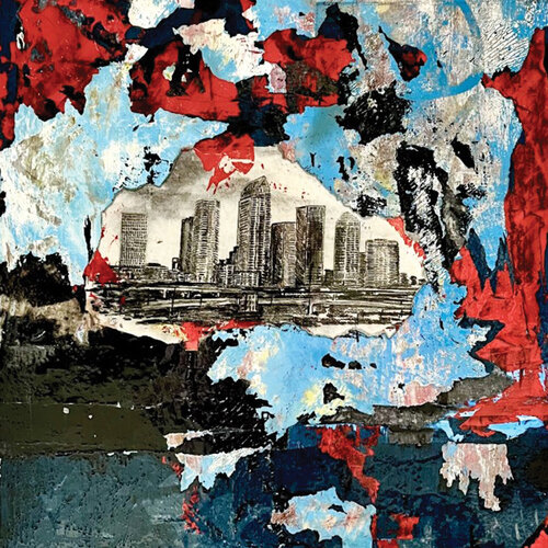 Tampa Heights von Eric Polins, Malerei kaufen auf Singulart