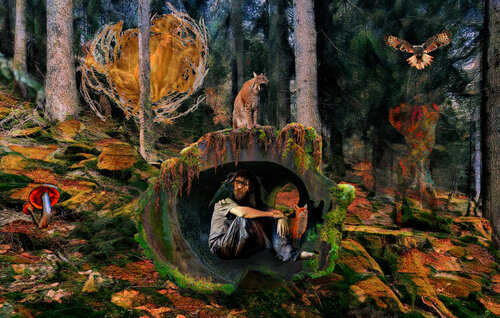 Der Waldschrat van Hans Batschauer, Digitaal te koop op Singulart