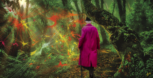 Ein Männlein steht im Walde ... von Hans Batschauer, Digital kaufen auf Singulart