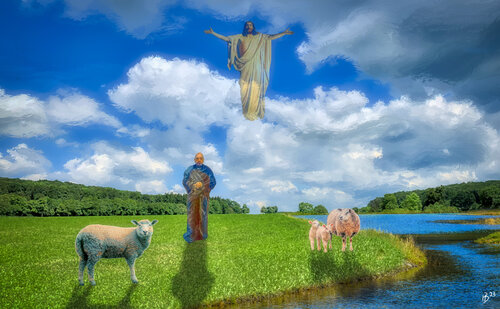 Psalm 23,1-3 Hans Batschauer