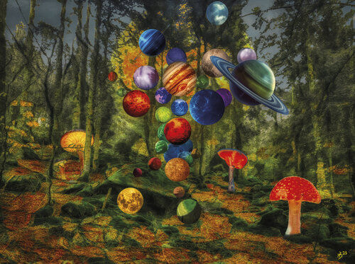 Zauberwald III von Hans Batschauer, Digital kaufen auf Singulart